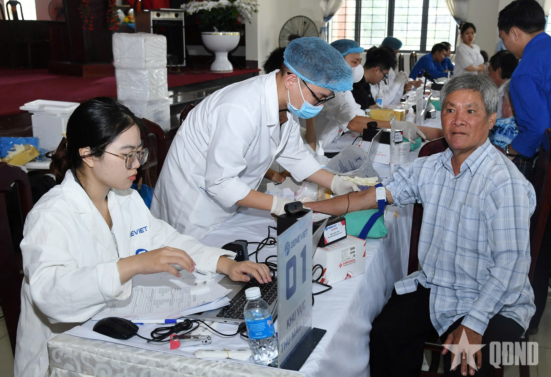 Tỉnh Tây Ninh tổ chức lấy mẫu ADN hai em trai ruột của liệt sĩ Huỳnh Văn Quên

